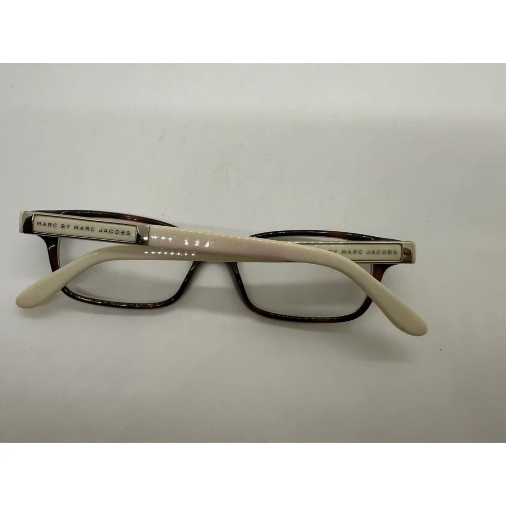 Marc by‎ Marc Jacob MMJ 578 Tortoise-Shell Pattern Vtg, Hard Case, Pouch & Cloth
